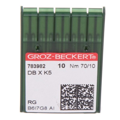 Иглы GROZ-BECKERT DBxK5 №70 (уп.10шт.) (0)